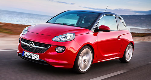 GM debuts new turbo three-pot in Opel Adam
