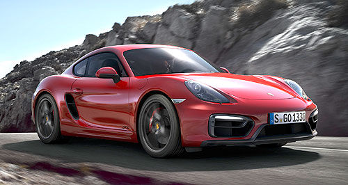 Porsche goes GTS with Boxster and Cayman
