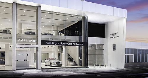 Rolls-Royce unveils new Melbourne showroom