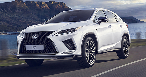 Lexus refreshes RX large SUV