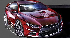 First look: Lancer Evo X surfaces