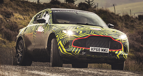 Aston Martin confirms DBX nameplate for SUV
