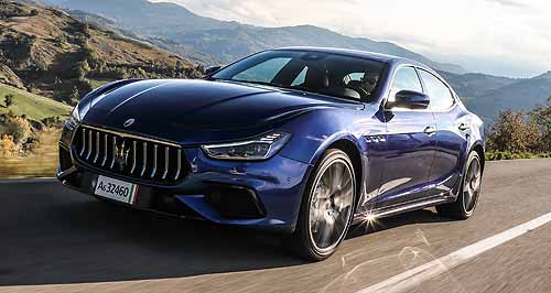 Maserati Ghibli Hybrid touches down in Aus