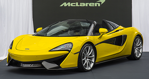 570S Spider sales spur McLaren growth