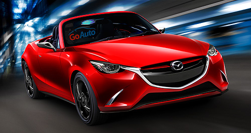 Next-generation Mazda MX-5 rendered