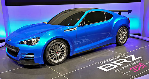 LA show: Subaru sheds more light on BRZ