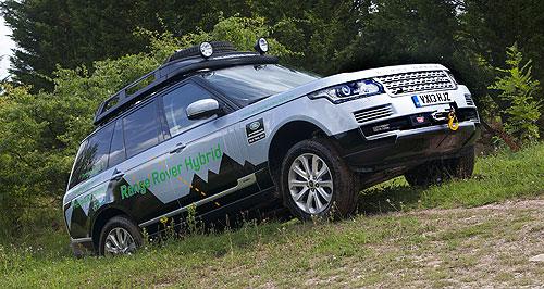 Frankfurt show: Range Rover hybrids for Australia