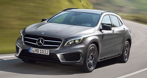 Mercedes prices GLA-Class baby SUV from $47,900