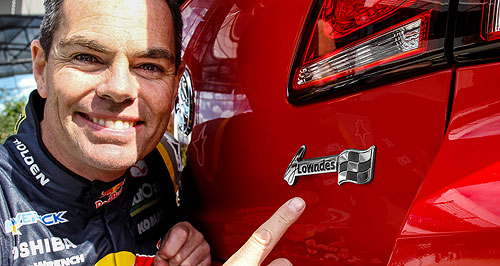 Craig Lowndes adds his name to Holden Commodore
