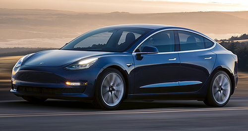 Tesla Model 3 revealed in full at handover event