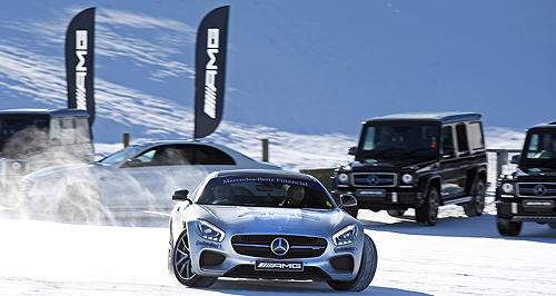 Warm reception for Mercedes-AMG ‘Festival of Snow’