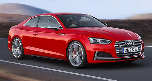 Audi reveals new tech-laden A5 coupe