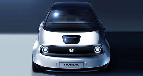 Geneva show: Honda teases Urban EV prototype