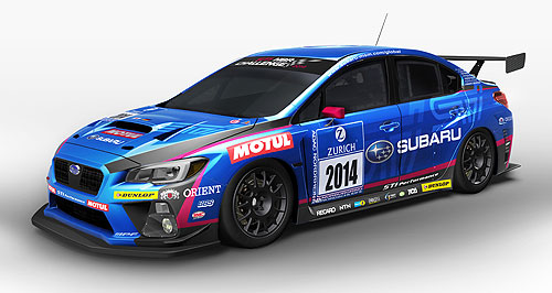Subaru WRX STI racecar