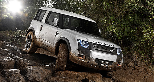 Frankfurt show: Land Rover's Defender replacement