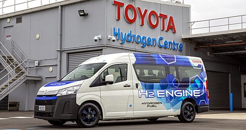 Toyota HiAce H2 a global hydrogen pilot