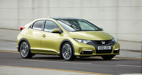 Two-model attack for new Honda Civic Hatch