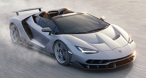 Lamborghini chops Centenario top