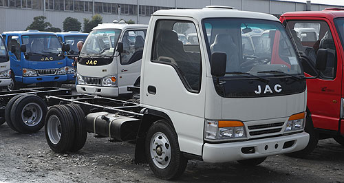 China’s JAC trucks set to get official tick in June