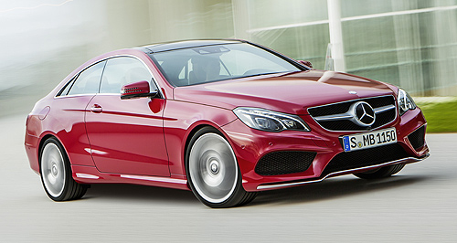 Detroit show: Two-door E-Class joins Benz outing