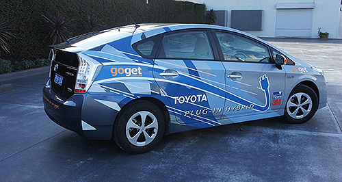 GoGet grabs four plug-in Priuses for its car-sharing