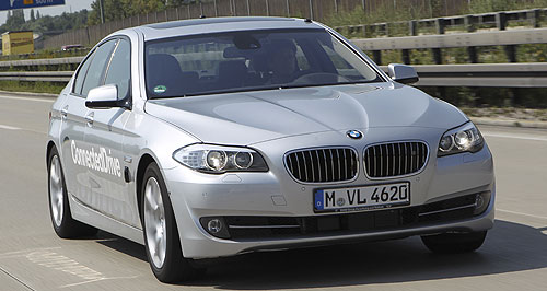 BMW develops self-driving 5 Series prototype