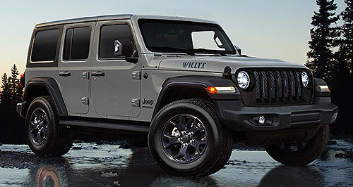 Jeep honours heritage with Wrangler Unlimited Willys