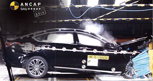 ANCAP: Hyundai’s Genesis tops safety tests