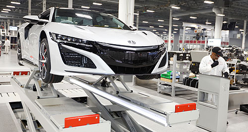 Honda ramps up RHD NSX production