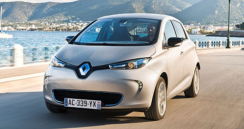 Renault Oz says no for now to electric cars