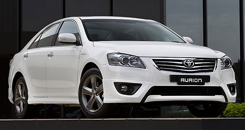 Toyota goes White with Aurion
