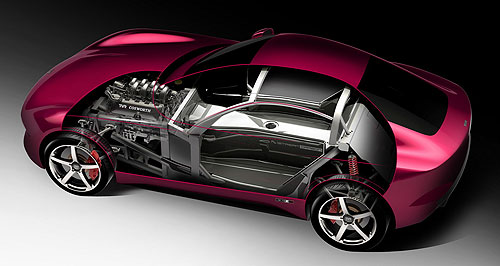 TVR dissects new sportscar