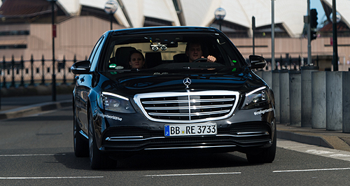 On the road with Mercedes’ autonomous test car