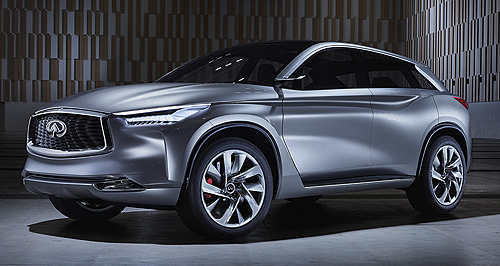 Line-up refresh coming for Infiniti SUVs