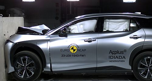Electric Lexus first with new ANCAP rating