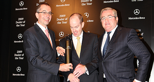 Mercedes names its top dealers