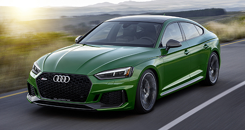 New York show: Audi unleashes first RS5 Sportback