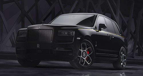 Rolls-Royce outs $770K Cullinan Black Badge