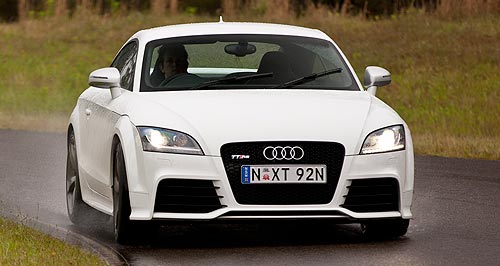 First drive: Supercar-quick yet frugal Audi TT RS auto