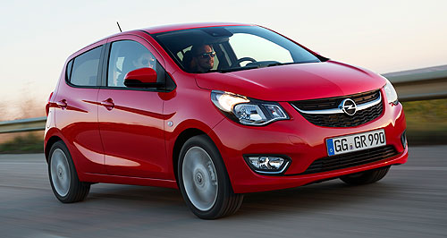 Opel reveals its Karl baby hatch