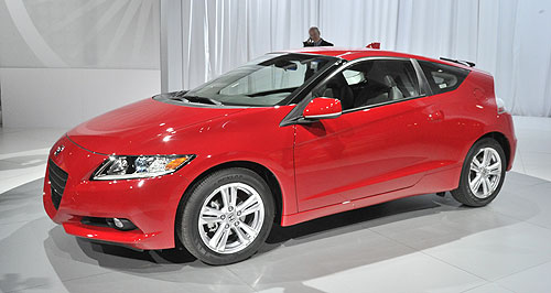Detroit show: US gets two-seat Honda CR-Z