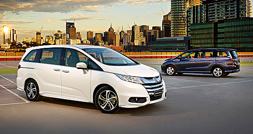 Honda prices Odyssey from $38,990