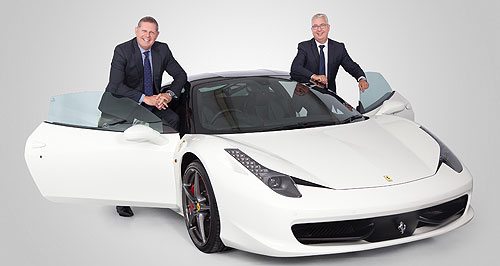 Ferrari changes dealer hands in Brisbane