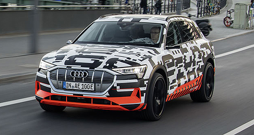 Audi details e-tron driving range, charging times