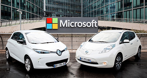 Renault-Nissan connects with Microsoft