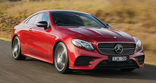 Driven: New-gen Benz E-Class Coupe glides in