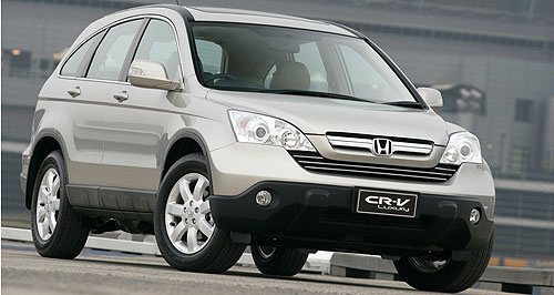 CR-V facelift delayed by Honda