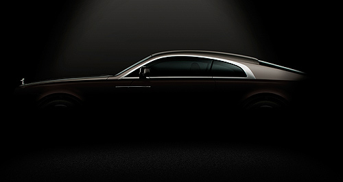 Geneva show: Rolls-Royce teases more Wraith