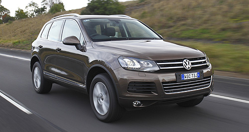 VW Touareg to go all diesel – with a V8