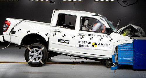 Safety recall for Great Wall ute